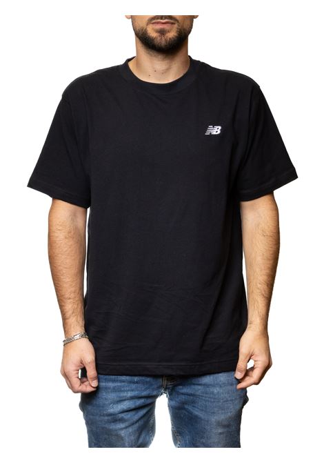 t-shirt cotone nera NEW BALANCE | 41509BK-BLACK